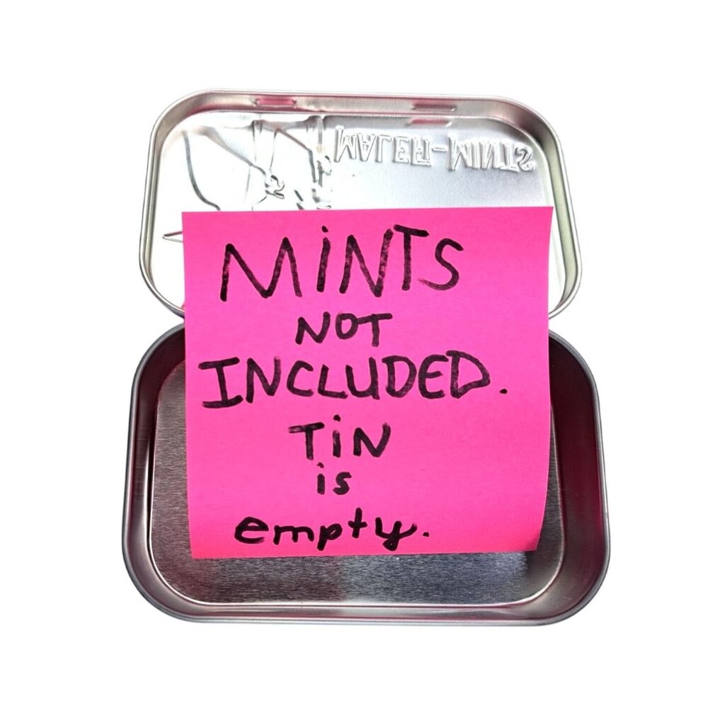 Disney Maleficent Malefi-Mints Collectible Tin Disneyland EMPTY NO MINTS INSIDE - Picture 8 of 9